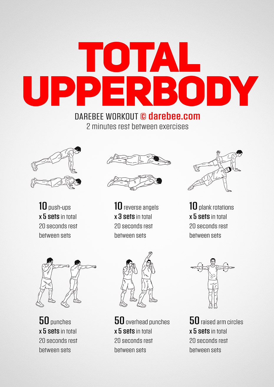 DAREBEE on X Workout of the Day Total Upperbody Workout by DAREBEE PDF Download https t SfuQfhvYGz https t VwyndG5kkQ X