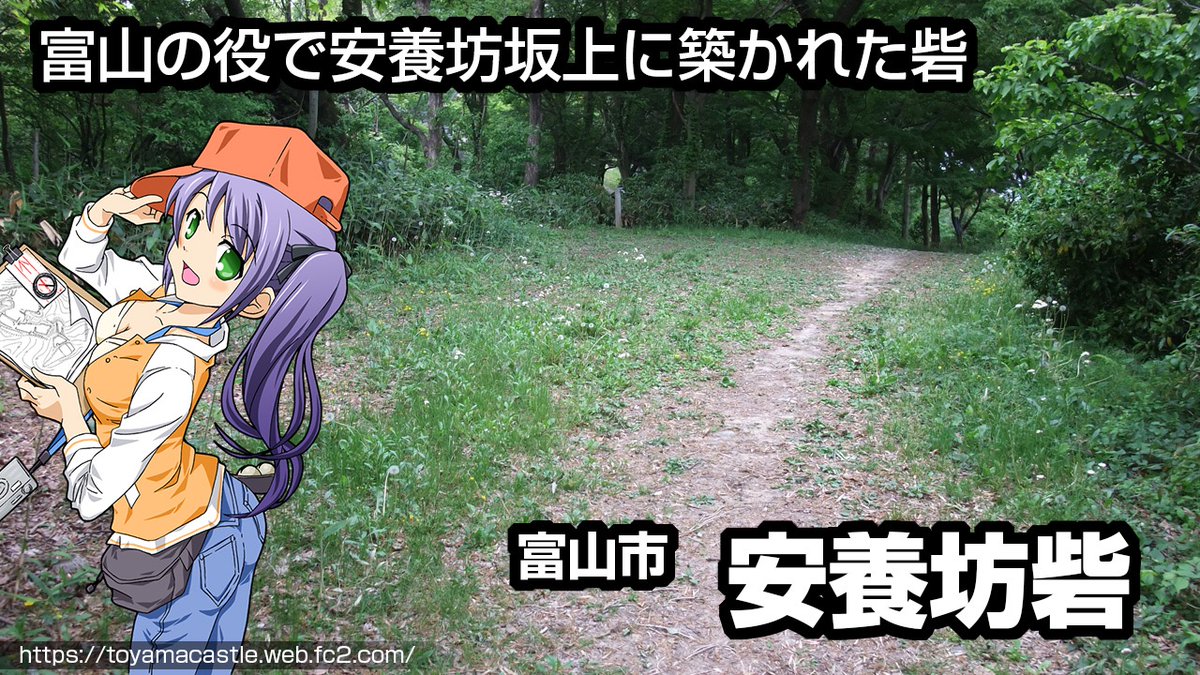 堀切もえ 富山の城跡 富山県富山市の安養坊砦 T Co 9sxkjvkv3o 豊臣秀吉による越中 佐々成政攻めの際 白鳥城 安田城 大峪城と共に 街道監視の為に安養坊坂上に築かれた砦とみられる 富山県 富山市 山城 安養坊砦 堀切もえ 富山の城跡 富山県富山市の安養坊砦 T Co 9sxkjvkv3o 豊臣秀吉による越中 佐々成政攻めの際 白鳥城 安田城 大峪城と共に 街道監視の為に安養坊坂上に築かれた砦とみられる 富山県 富山市 山城 安養坊砦