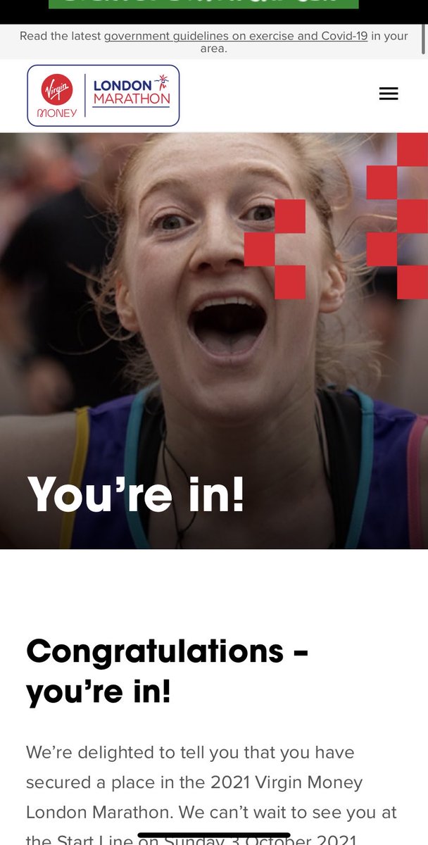 Chezza_B_'s tweet photo. Whoop whoop!! 🙌🏻🙌🏻 so happy I finally got a ballot place #londonmarathon2021!! Thanks to ⁦⁦⁦@Twittachallenge⁩ #starjumpninjas for helping me to keep up the training through this winter!!.. bring it on!! ⁦@UKRunChat⁩ ⁦@Womensrunninguk⁩ https://t.co/6V6WbWHE1L