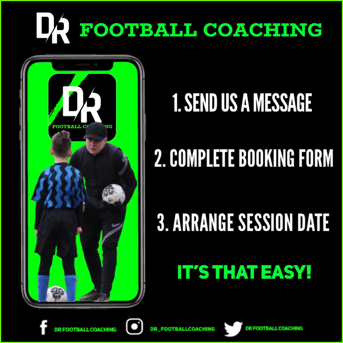 DR Football Coaching 💚⚽️ tweet media