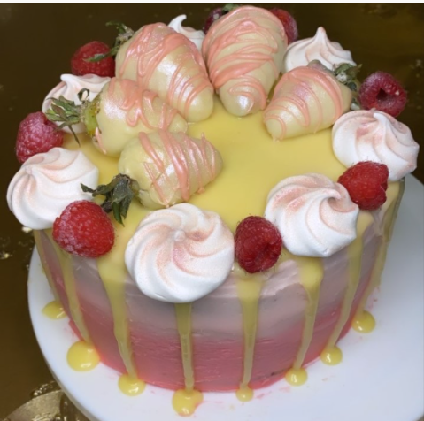 Avigail Salim is a lock-down legend! She has raised awareness for mind by creating an amazing 2 layer cake with strawberries coated in white chocolate! We are so proud of our students! #BHSBAKEOFF