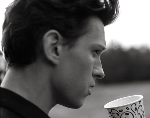 tom holland photographed for esquire: a necessary thread