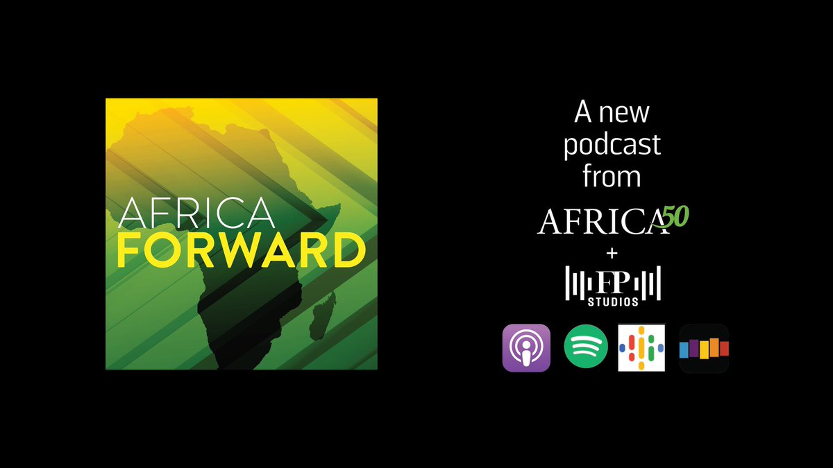 Don’t miss Episode 3 of Africa Forward, the #Africa50 and <a href="/ForeignPolicy/">Foreign Policy</a> podcast airing later today. It focuses on #digital transformation in #Africa and how expanded #investment in #ICT can drive inclusive #economic growth.  buff.ly/3pmPUJV #AfricaForward <a href="/IshaSesay/">Isha Sesay</a>