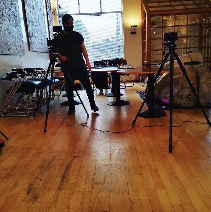 ChitChatJed's tweet photo. Behind the scenes of our show and the amazing work @labrat_tv put in. 

#ChitChatJed https://t.co/14PWFJFpKy
