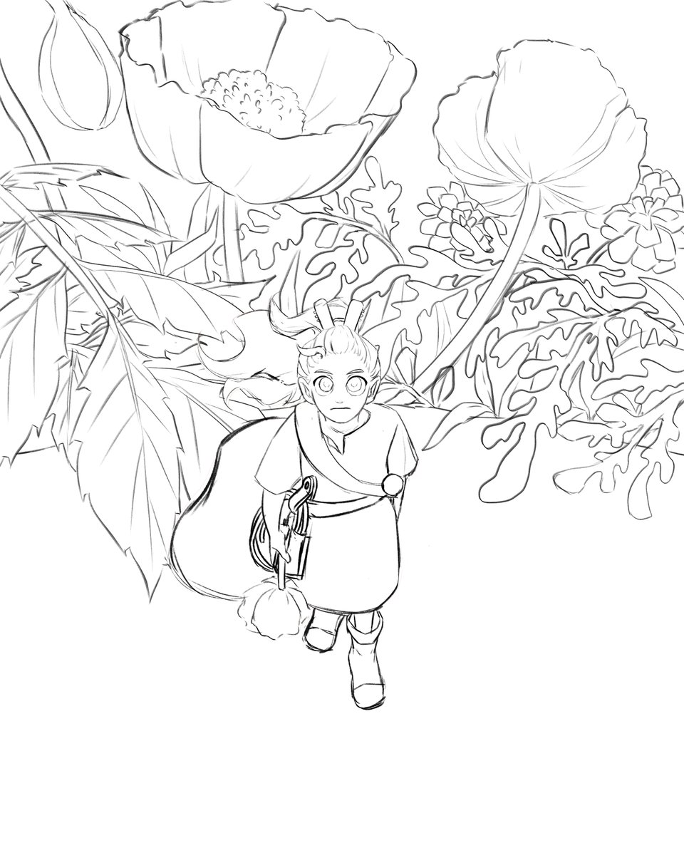 마루 밑 아리에티 Sketch FinalTranslate post