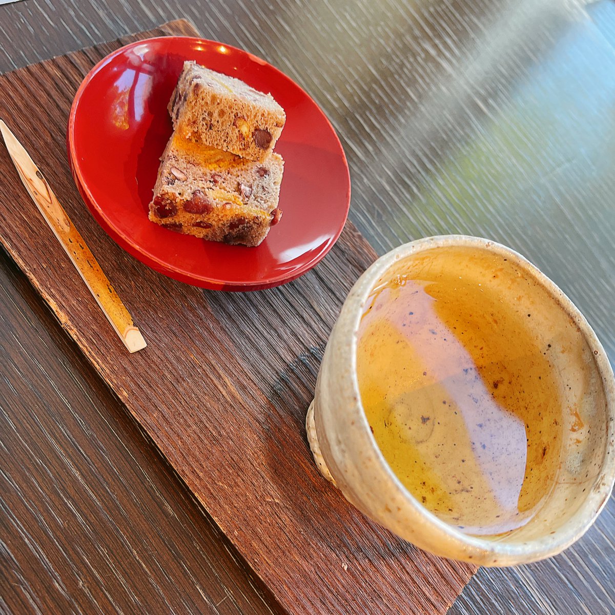 chansandaze's tweet photo. お茶美味しかった🍵 https://t.co/mxXx16OqE4