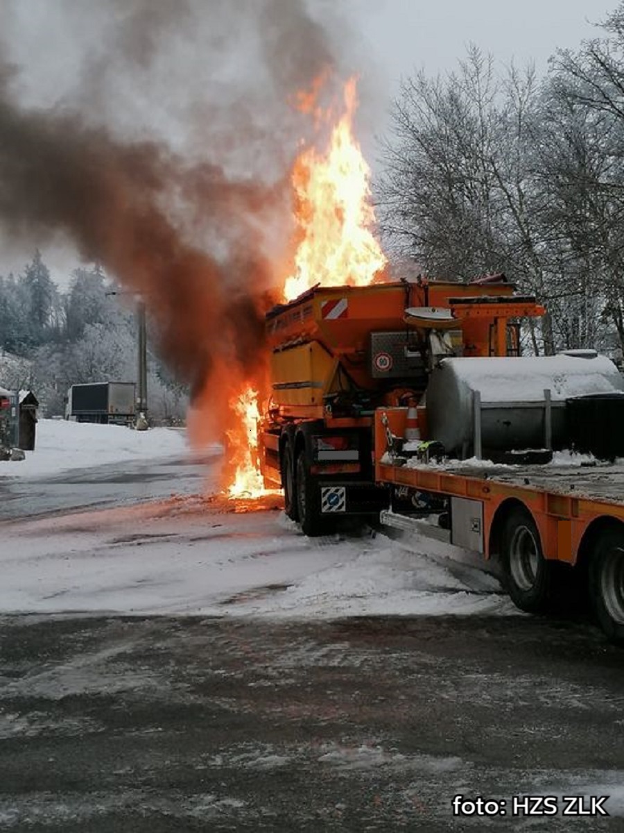 UdalostiBrno's tweet photo. Hasiči likvidovali včera odpoledne u Stupavy na Uherskohradišťsku požár sypače. Nikdo neutrpěl zranění, příčina se vyšetřuje, škoda je předběžně vyčíslena na tři miliony korun. Požár hasiči likvidovali v dýchacích přístrojích. #hasiči #požáry #UherskéHradiště #Stupava #doprava https://t.co/NdltkgO3X1