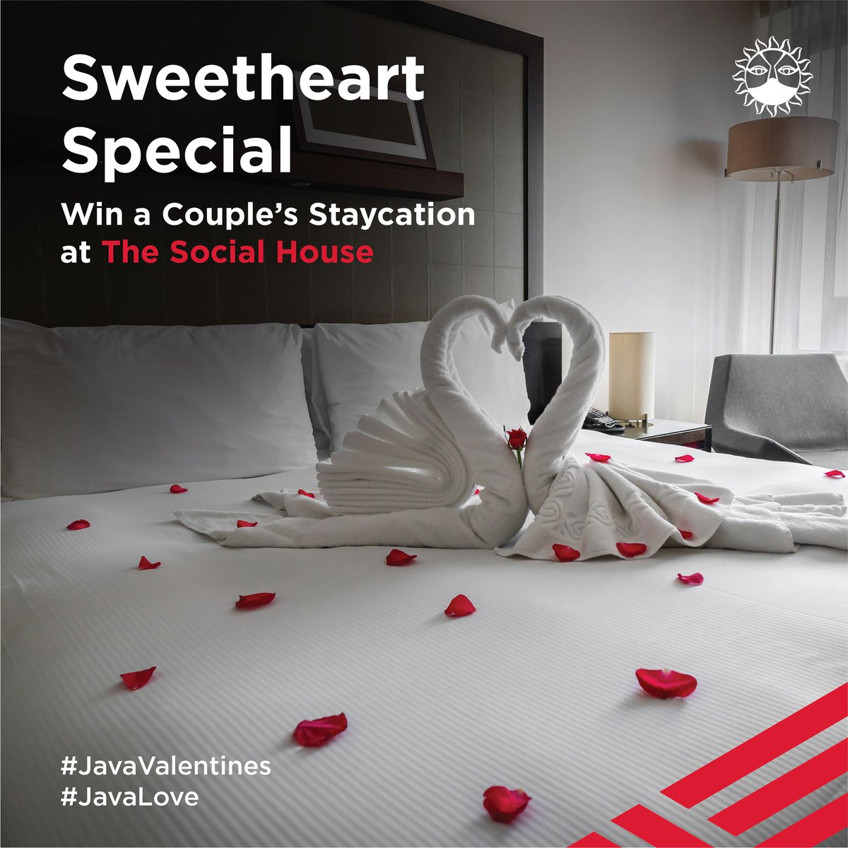 javahouseafrica's tweet photo. Let us spoil you with #JavaLove this valentine's; with a full-board staycation at @TheSocialHseNrb. Participate in the give-away by posting a couple's selfie at Java (food and drink included), tag Java House and use the hashtag #JavaValentines. https://t.co/wwWOdbD9yD