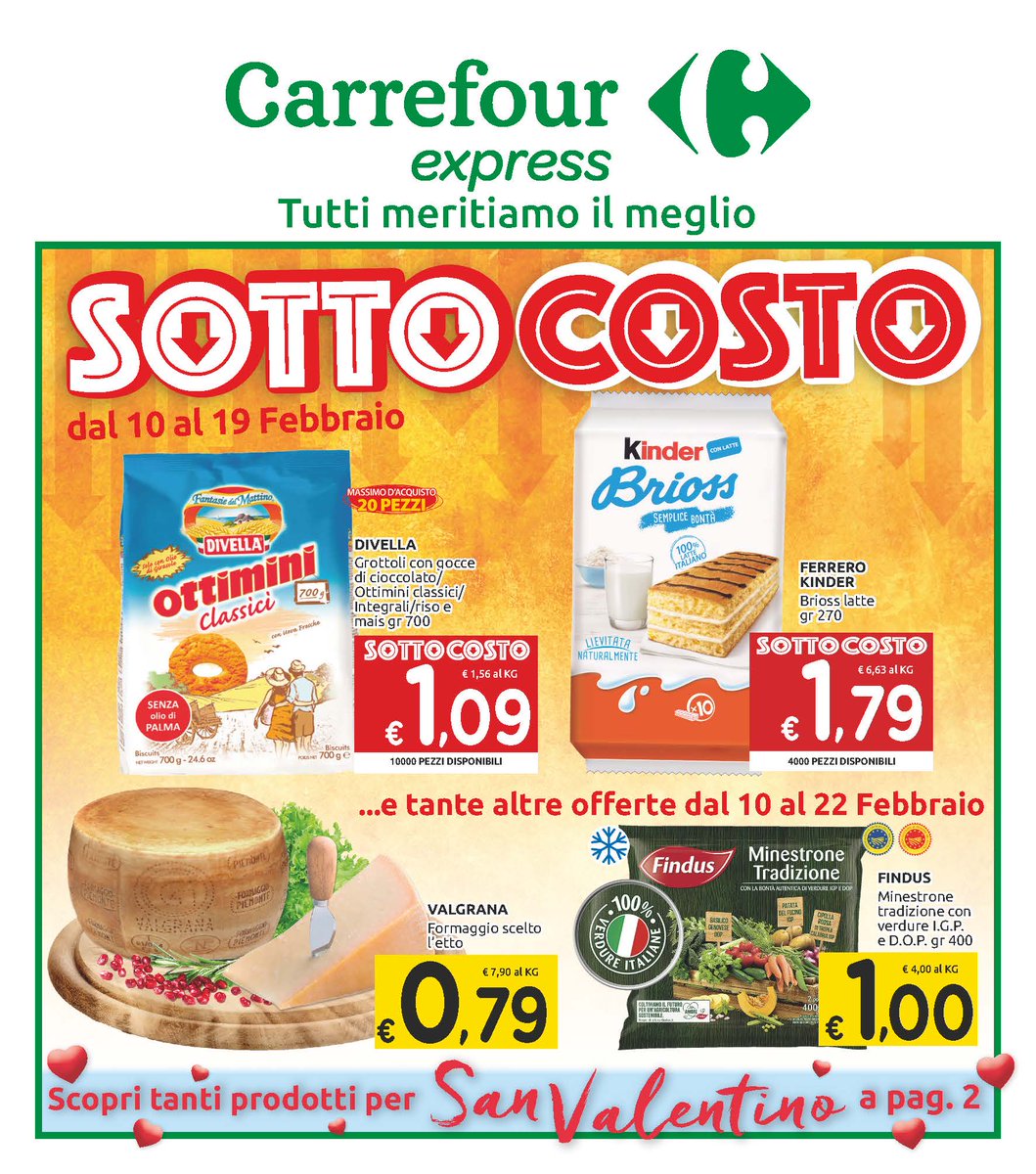Costa_Shop's tweet photo. 🤩🆂🅾🆃🆃🅾 🅲🅾🆂🆃🅾🤩
Dal 10 al 19 Febbario
📢𝐭𝐮𝐭𝐭𝐢 𝐦𝐞𝐫𝐢𝐭𝐢𝐚𝐦𝐨 𝐢𝐥 𝐦𝐞𝐠𝐥𝐢𝐨📢
Troverete tante offerte presso tutti i nostri punti vendita
👇👇👇
https://t.co/iZBXnnc77c
.
.
#CostantielloSupermercati 
#unagrandefamiglia https://t.co/6otrrsm7OR