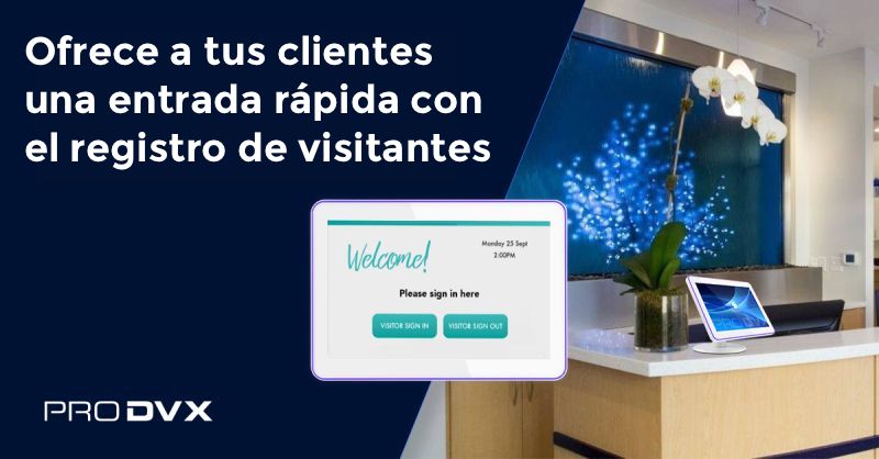 AVITvision's tweet photo. Las organizaciones se mantienen seguras registrando a los #visitantes y haciรฉndoles conscientes de las pautas de #seguridad. La pantalla de 10" de la serie SLB de #ProDVX proporciona una cรกlida bienvenida con la barra LED RGB envolvente. https://t.co/1GqUnRTNkx https://t.co/1QaWc3VwNB