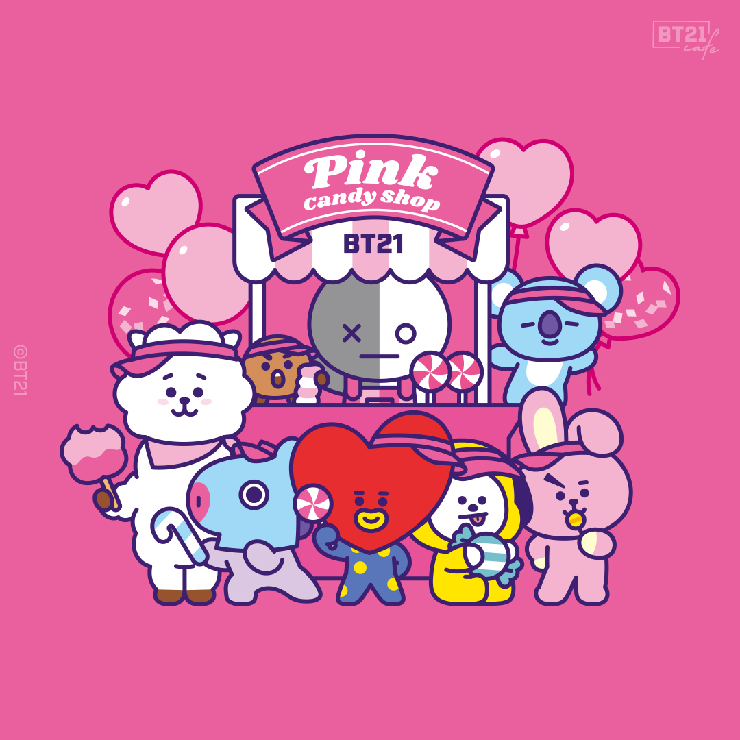 Bt21 Japan Official Ar Twitter Bt21 カフェサイトでカフェ第8弾予約開始 今回のテーマは Pink Candy Shop スイーツをイメージしたおしゃれでかわいいアイテム フード 店内装飾 みんなで楽しく盛り上がろう 開催期間 3 4 木 4 11 日 開催場所 Shinjuku Bt21 Japan Official Ar Twitter Bt21 カフェサイトでカフェ第8弾予約開始 今回のテーマは Pink Candy Shop スイーツをイメージしたおしゃれでかわいいアイテム フード 店内装飾 みんなで楽しく盛り上がろう 開催期間 3 4 木 4 11 日 開催場所 Shinjuku