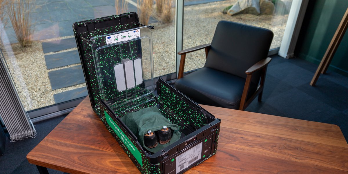 LivingPackets's tweet photo. We look forward to that day when #THEBOX is commonplace in your daily lives! 🙌🏠#thefutureofpackaging #ecommerce #shipping #delivery #sharingeconomy #circulareconomy https://t.co/uVY3RQdcOL