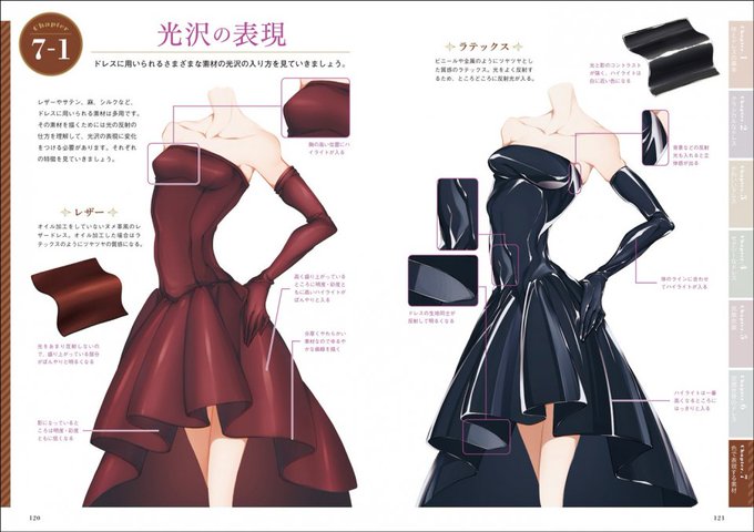 ドレスの描き方のtwitterイラスト検索結果