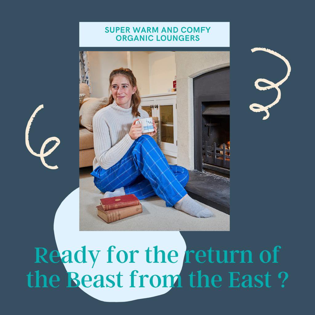 It may be cold outside but we have it covered. Snuggle into your super soft, organic brushed cotton #Loungers ❄️☃️ #FeelGoodDoGood #sustainablefashion #hectorsdolphin