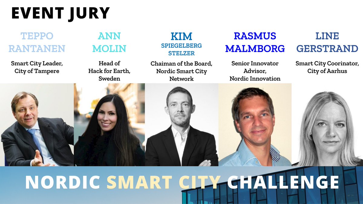 PUBLIC_Denmark's tweet photo. Chosen startups for the #NordicSmartCityChallenge will pitch their solutions in front of a panel of expert judges. Sign up to our Pitch Event on the 18th February to find out how innovative tech solutions can help tackle Nordic urban challenges ➡️ https://t.co/OtbHlE6aNr https://t.co/pFvABtm60j