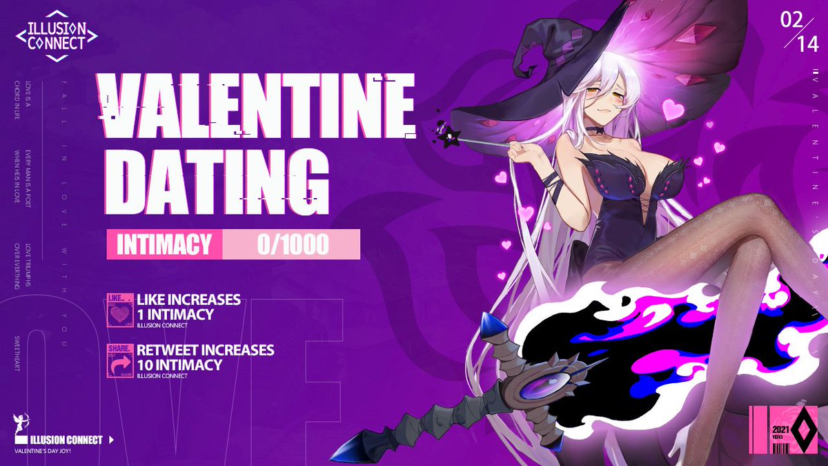 ConnectIllusion's tweet photo. Yuffie didn't get a Valentine's gift!
Help her to cheer up by sending her your love!
Like= 1 intimacy
Retweet= 10 intimacy
Gift 1000 love across FB and Twitter to win.
Comment your server &amp; ID below for a chance to be 1 of 40 players to grab the loot.
#IllusionConnect #Superprism https://t.co/KG1ttW3wgo