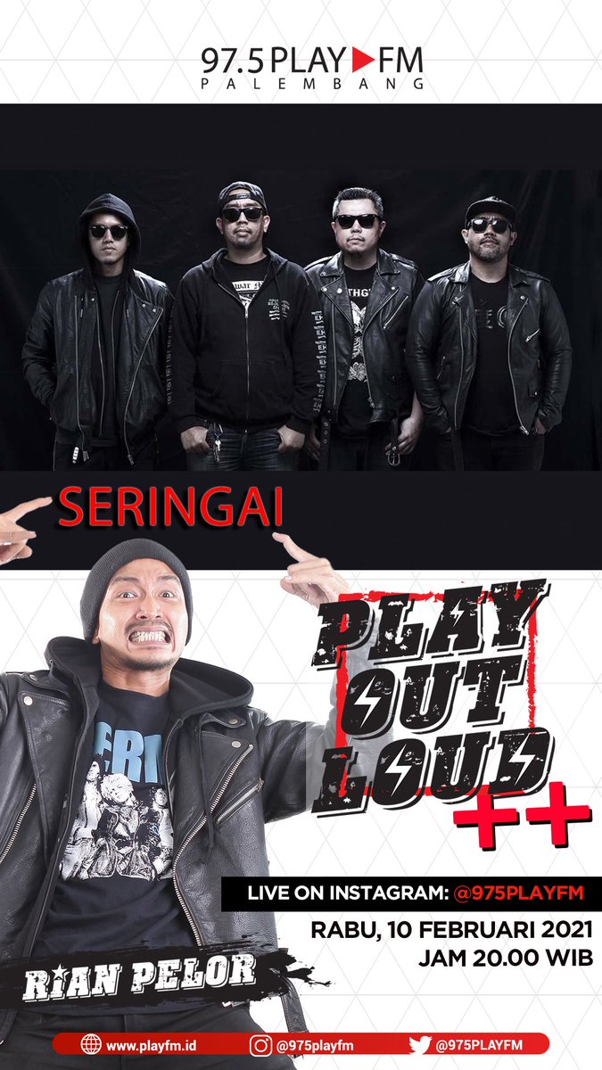 pelorrian's tweet photo. Yuhuu!
Besok (10/02) akan ngobrolin video musik “Ishtarkult” dengan @Seringai lewat IG Live @975PLAYFM: https://t.co/SgeQlNC0eB
Jangan lewat! Yuk mari.. https://t.co/RzvfE6iqmr