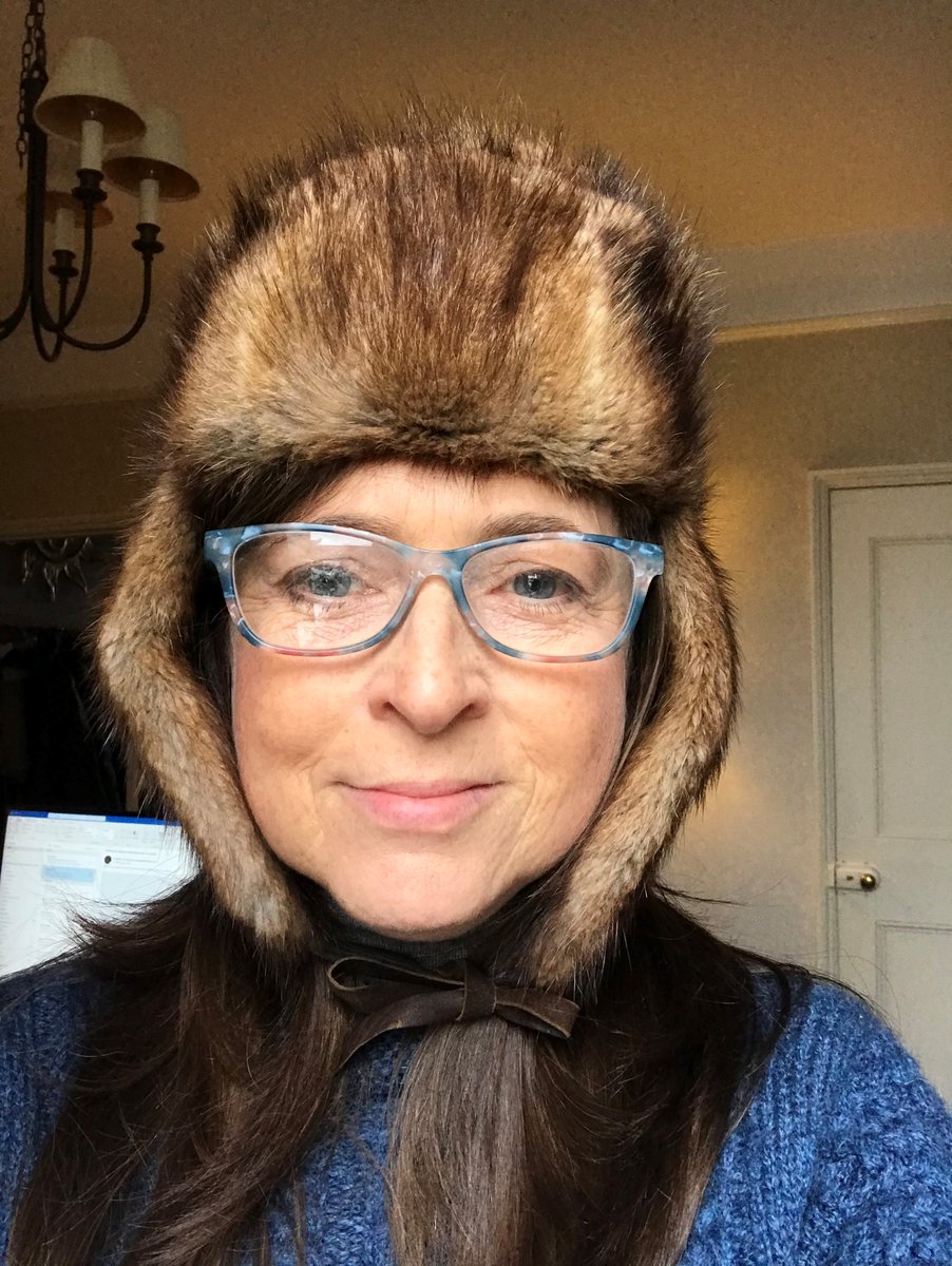 I always knew that this hat would come in handy.... #BomberHarris #ComeinfromtheKlondyke