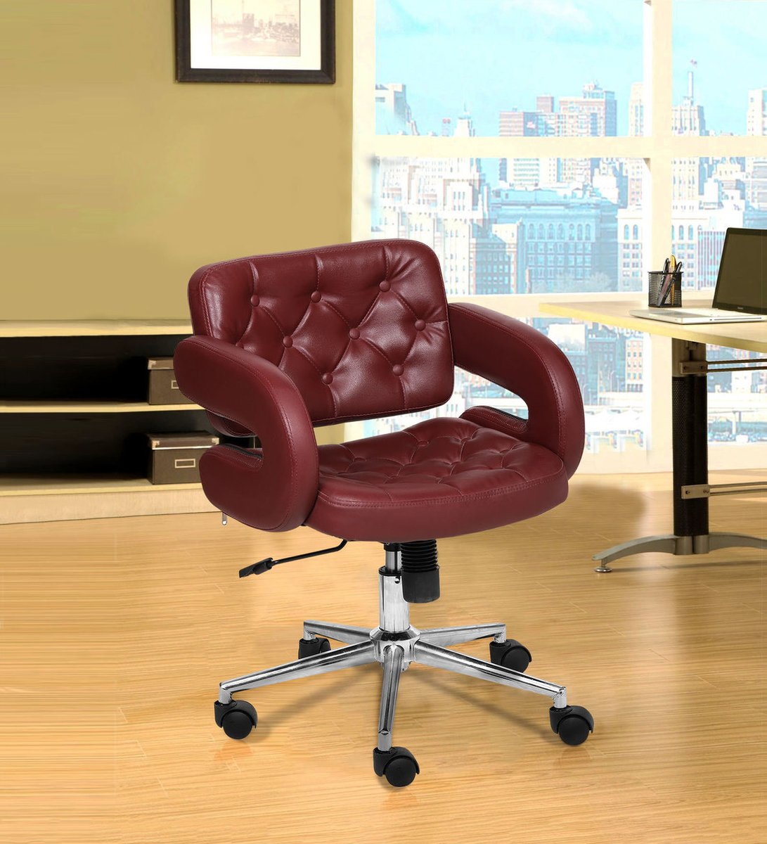 YoSpaces's tweet photo. This Executive Chair Caught our Attention Today. This Ergonomically designed Chair represents the female authority in the office. The Maroon Leatherite will go well with a minimalistic theme and modern finish.
.
Source - https://t.co/daE6PzTGJw
.
#officeinteriordesignsg #yospaces https://t.co/TgTWOzYefq