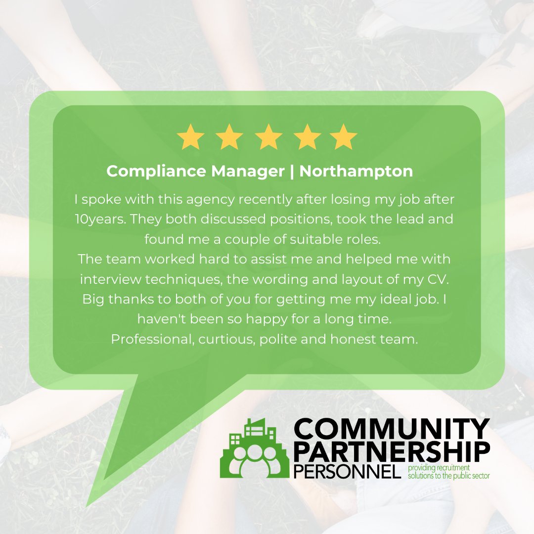 CPPersonnel2020's tweet photo. #TestimonialTuesday https://t.co/h46R2RsiOQ