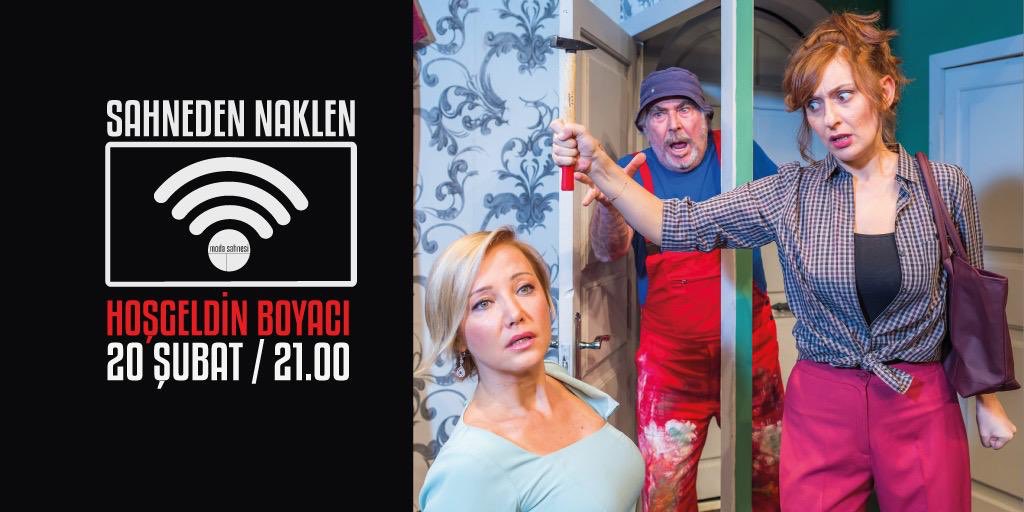 SAHNEDEN NAKLEN! 

Hoşgeldin Boyacı - 20 Şubat Saat 21.00
Detaylı bilgi için:

modasahnesi.com/e-bilet?eid=10…