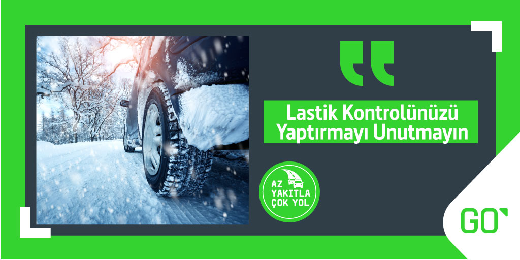 Sağlıklı sürüş için lastiklerinizin, aracınızın üretici firmasının belirlediği boyutta ve basınçta olması gerekir.
Sürüş esnasında fren yaptığınızda motora yüklenmemeniz, ekstra yakıt harcamamanız için lastiklerinizin yeni ve yol tutuşunun iyi olması da önemli.
#AzYakıtlaÇokYol
