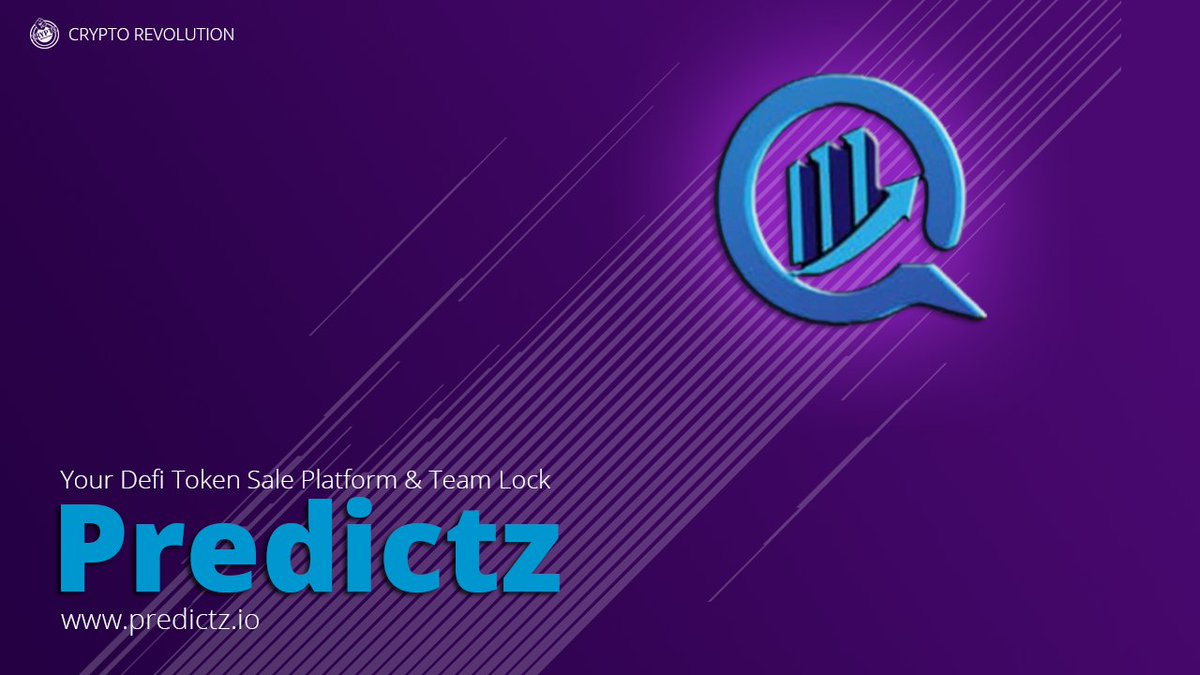 revolut20's tweet photo. Next Presale on @PredReal is literally around the corner. So pumped about it. They allow only Quality Projects to their DEX Platform so I don't worry at all. 
#Crypto #cryptocurrency #Predictz https://t.co/WuWX7Ej1To