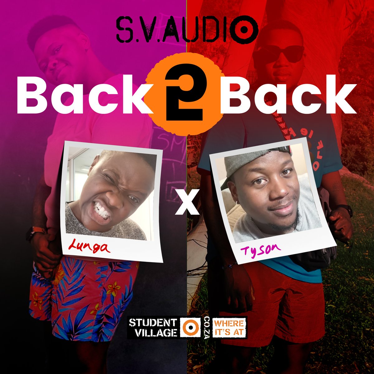 Come and join us this Friday on IG live at 3pm for our first #Back2Back of the year. Hosted by @TysonFREE &amp; Lunga, we can't wait to help you get your weekend started. #SVaudio