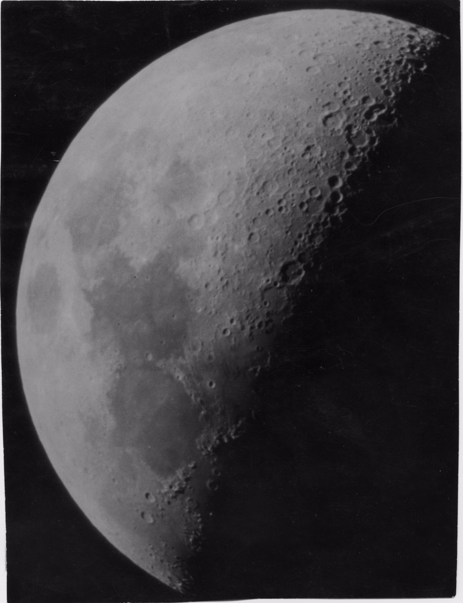LaxtonJunior's tweet photo. #LJSYearSix are busy keeping Moon Diaries and have found out why we see different phases. Look at this amazing photo from @OundleArchive. It was taken by the Astronomy Society in the 1920s/30s, using a telescope that had been built in the school workshops! #WeAreLJS #LJSScience https://t.co/FsKevQKB6L