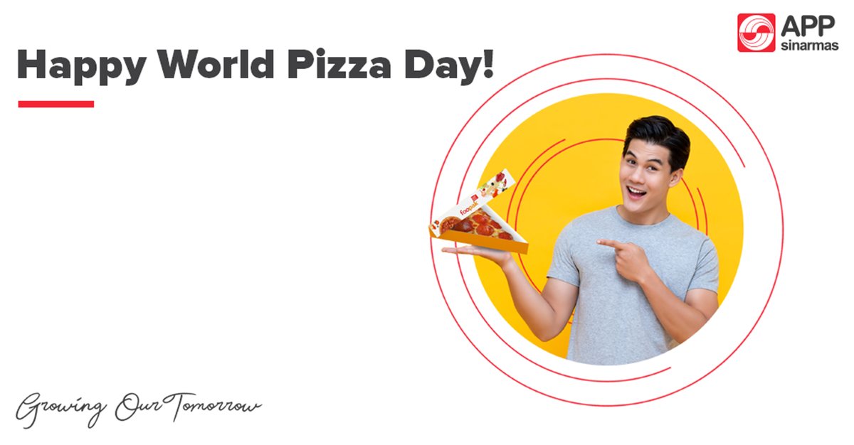 APPGroup_ID's tweet photo. Today is the perfect day to indulge in a delicious slice of pizza because it's #WorldPizzaDay! So, what are your favorite toppings to put on a pizza? #GivingBackToNature https://t.co/o0U7Q3XT2K