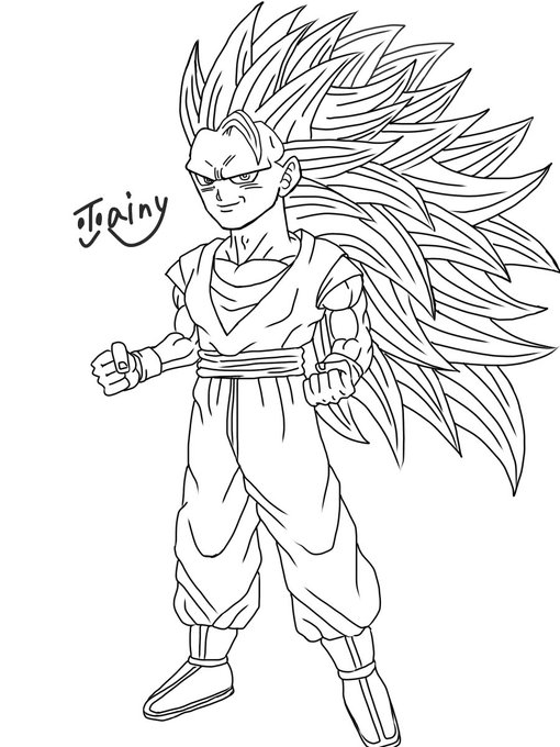 スーパーサイヤ人のtwitterイラスト検索結果 古い順