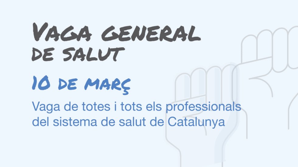 CatInfermeres's tweet photo. Convocada VAGA per a totes les treballadores i treballadors del sistema de salut de Catalunya. Vaga el 10 de març i vaga indefinida en forma d'aturades parcials tots els dilluns!
#MesaSindicalSanitat
#EstemFartes 

Llegeix la convocatoria vaga 👇
https://t.co/aNeXaYZG7m https://t.co/TG8NJKqdCk