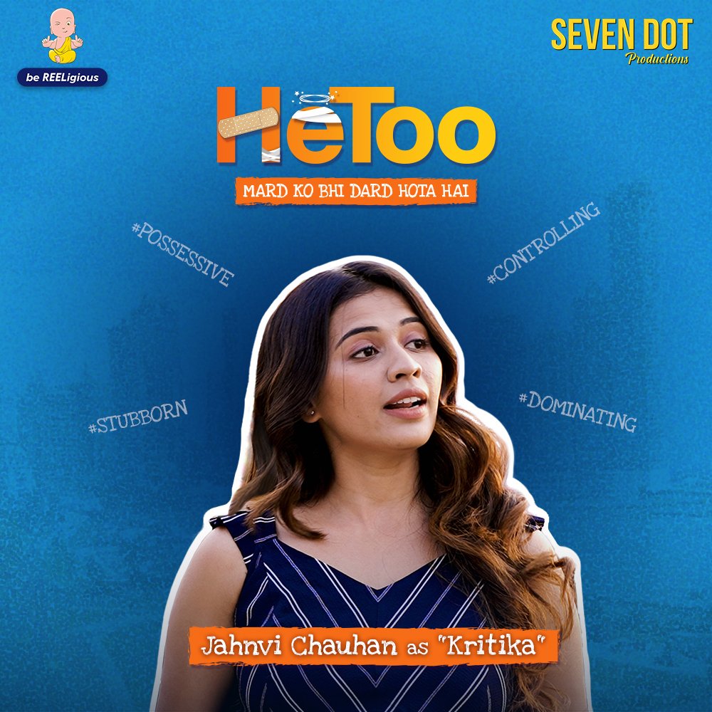 bereeligious's tweet photo. Najane kahan se aai hai,
Najane kahan ko jayegi,
Pagala kise banayegi yeh ladki?
Presenting Jahnvi Chauhan as "Kritika"
#bereeligious #characterposter #webseries #indianwebseries #comedy #funny #humor #memesdaily #memes #trailer #valentinesday #valentinesdayspecial #chocolateday https://t.co/oWXSEfSNPG