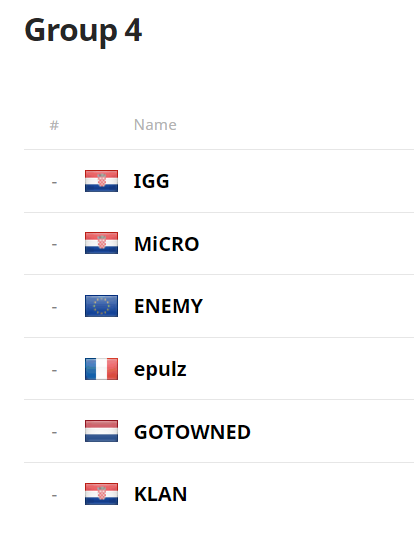 The groups are out for Season 03 and the tournament is under way!

Who's in your top 3 for this season?

Who've you got topping each group?

Who's getting grouped?

Predictions 👇🏻