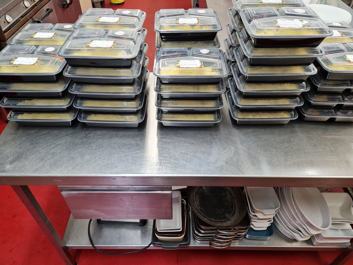 50 pheasant and cranberry cottage pies going out today thanks to <a href="/nymmo_uk/">NYMMO</a> across Ryedale. Such a fantastic organisation and local resource right on our doorstep.
Thank you. 

#pheasant #game #community #foodaid #localfood