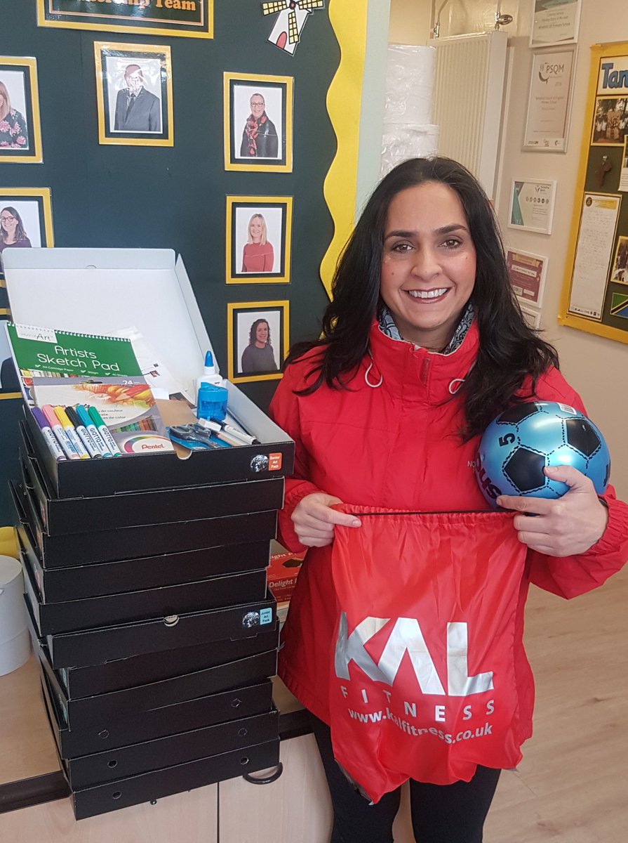 Windmill_CE_Sch's tweet photo. If you normally see Miss Fisher for garden visits, she has some  surprises from @bbest_hub to help keep families entertained over half term 😁⚽🤸🏿 #teamwindmill https://t.co/i0kOLN9kVx