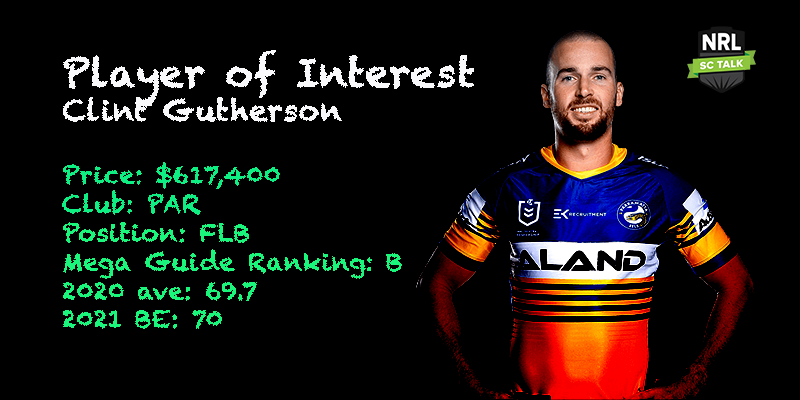 NRLSCTalk's tweet photo. Next up in our Player of Interest series is Clint Gutherson π - written by former SuperCoach champ (just ask him) @CatfishSC
#nrlsupercoach #supercoach #nrl #megaguide #nrlstalk #fantasy #PARRAdise #eels #rugbyleague #rugby #league
https://t.co/YUbpk9MUdG https://t.co/Oxu9whEu8C