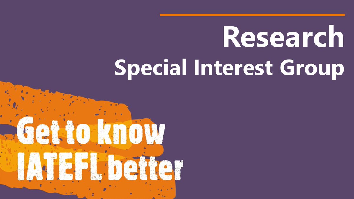 iatefl's tweet photo. Continuing our Getting to know IATEFL series, find out more about the Research Special Interest Group.
Are you interested in linking research to your classroom reality?
https://t.co/0ruHlCI8b0
RESIG website: https://t.co/cU1r8wA1oU
#iatefl #resig #GetToKnowIATEFL #ELTresearch https://t.co/n8SoN7maj6