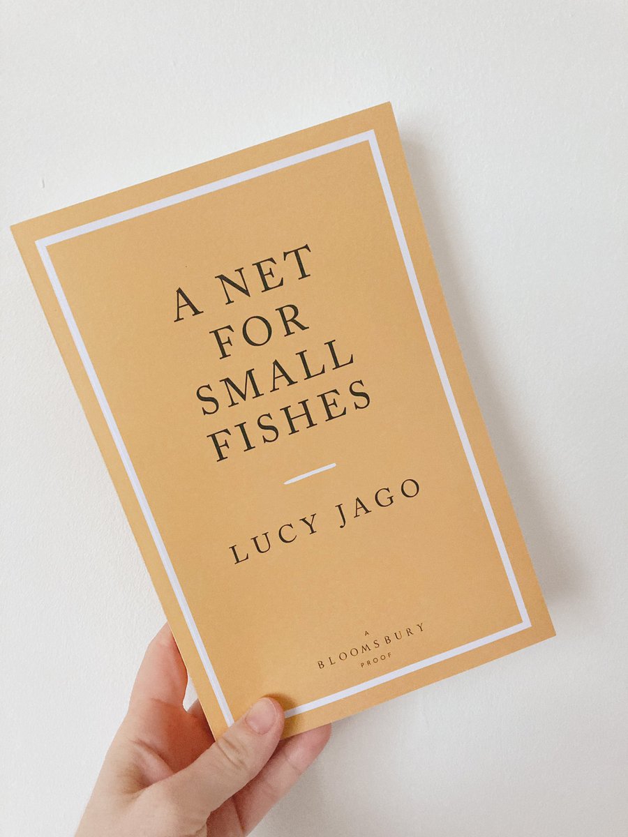 A brilliant piece of historical fiction about the power of female friendship against all odds - this is a remarkable story, and beautifully told. 

#ANetForSmallFishes is out now from @BloomsburyBooks and here’s my full review:

instagram.com/p/CLES53mgeDj/

#BookReview #BookBoost