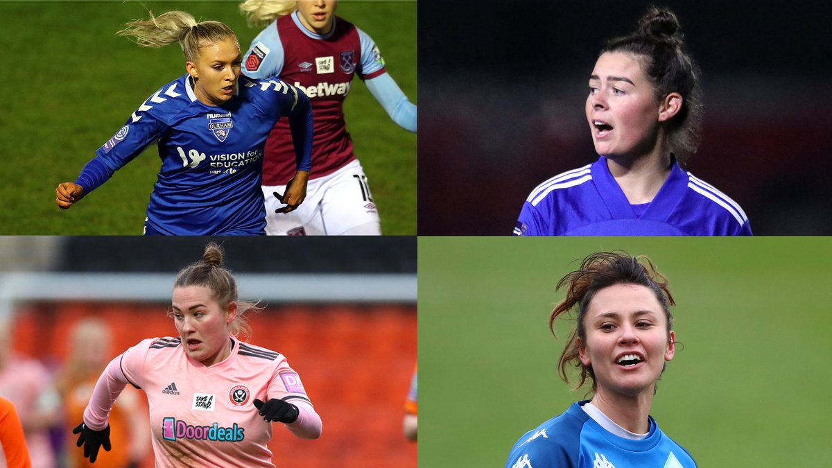 Barclays Womenβs Championship (@barclayswc) on Twitter photo The nominees are in for #FAWC Player of the Month for January! π€©
<a href="/bridgetgaloway/">Bridget galloway</a> (<a href="/DurhamWFC/">Durham Women FC</a>)
<a href="/flint_tasha/">Natasha flint</a> (<a href="/LCFC_Women/">LCFC Women</a>)
<a href="/katiewilko10/">Katie Wilkinson</a> (<a href="/sufc_women/">Sheffield United Women</a>)
<a href="/elizabetaejupi/">Elizabeta Ejupi</a> (<a href="/LC_Lionesses/">London City Lionesses</a>) The nominees are in for #FAWC Player of the Month for January! π€©
<a href="/bridgetgaloway/">Bridget galloway</a> (<a href="/DurhamWFC/">Durham Women FC</a>)
<a href="/flint_tasha/">Natasha flint</a> (<a href="/LCFC_Women/">LCFC Women</a>)
<a href="/katiewilko10/">Katie Wilkinson</a> (<a href="/sufc_women/">Sheffield United Women</a>)
<a href="/elizabetaejupi/">Elizabeta Ejupi</a> (<a href="/LC_Lionesses/">London City Lionesses</a>)