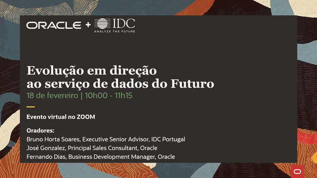 manuelcprosa's tweet photo. Dia 18 de fevereiro conheça as vantagens da solução #cloudatcustomer num evento conjunto entre a #Oracle e a @IDC. https://t.co/P0B5rTGpcx https://t.co/MYjpD8T47Y