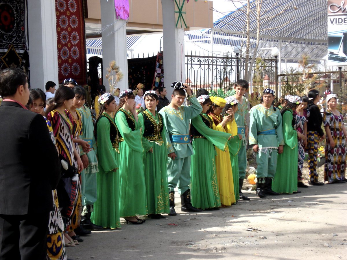 doinggeography's tweet photo. A5 via @TravelDudes #TTOT: Nowruz takes place around 12 March and is very important in Central Asia. In #Samarkand in 2008, it had the strong character of a staging of the national identity of #Uzbekistan. #photography by @doinggeography https://t.co/GOxJEBo4Q5