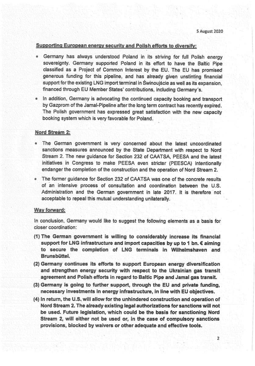EIL: Der ganze fossile Irrsinn zusammengefasst! #Scholz bietet der Trump-Regierung 1 Mrd. Euro an Steuergeldern für Fracking-Gas, damit Nordstream 2 weiter gebaut wird. Die Wissenschaft sagt: Beides ist unnötig! Ist das eure sozial-ökologische Politik, @SPDde? #VollgasInDieKrise