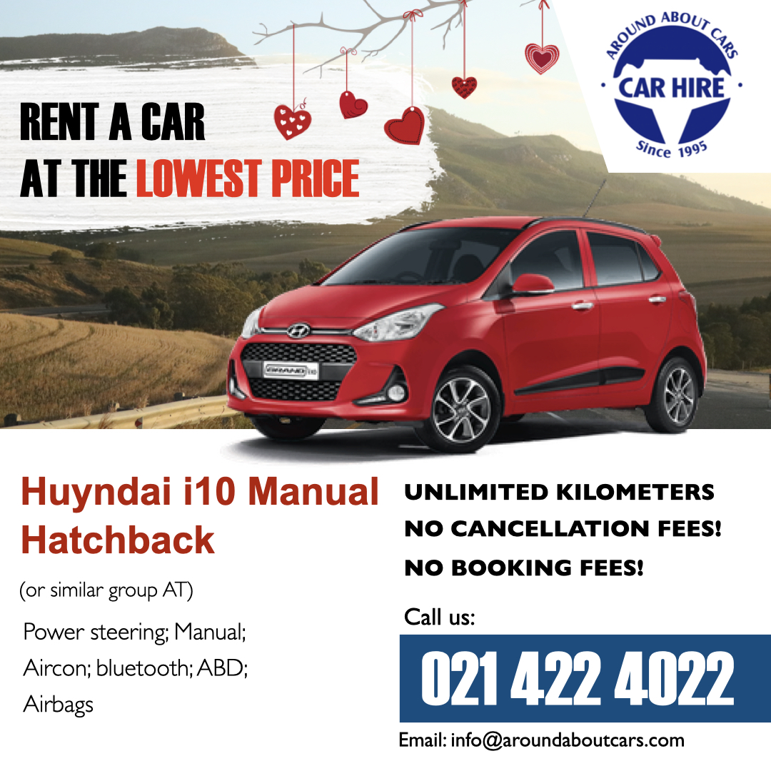 AroundACars's tweet image. ❤️ Why not make it a Valentines weekend. Need a vehicle to get you around for all the wonderful plans you have?

☎️Contact Us via E-Mail: info@aroundaboutcars.com 
OR Call Us (Head Office: 021 422 4022 Office Hours or
084 422 4022 After Hours/ Weekend).