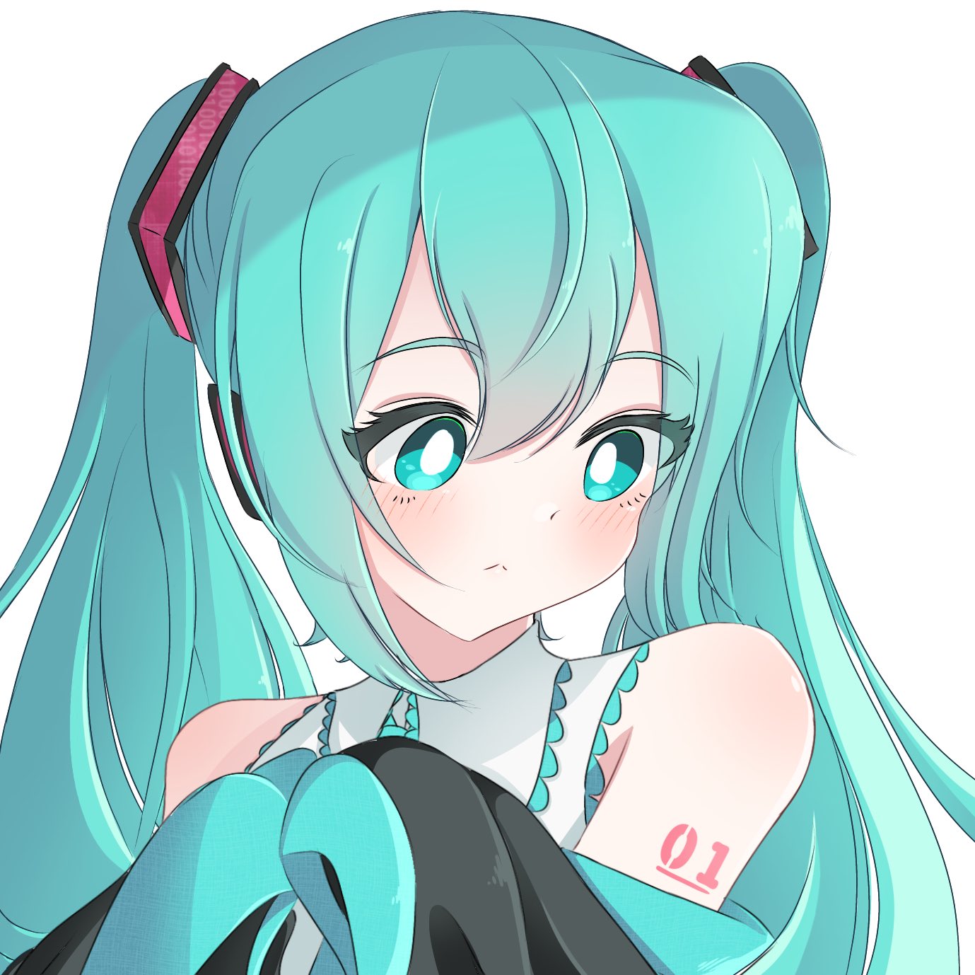 青木羅々 1歳 萌え袖ミクちゃん 初音ミク イラスト好きさんと繋がりたい 絵描きさんと繋がりたい T Co Qypbqnivlo Twitter