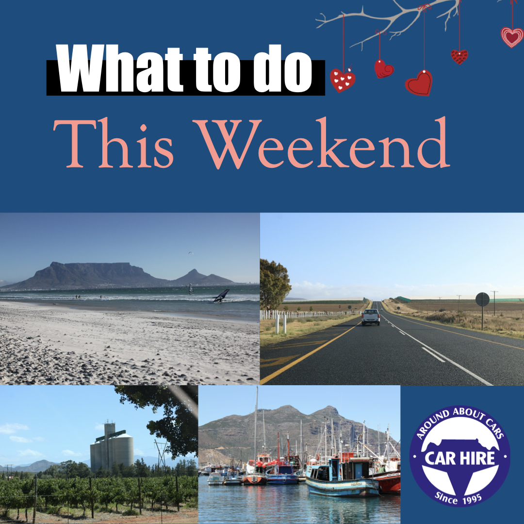 AroundACars's tweet image. Check out our latest thoughts 
and ideas of activities to do this weekend.
Looking for a last minute car to get you around this weekend, don't hesitate to contact our 
call-centre today on +27(0)21 422-4022 | 
info@aroundaboutcars.com for a quotation!