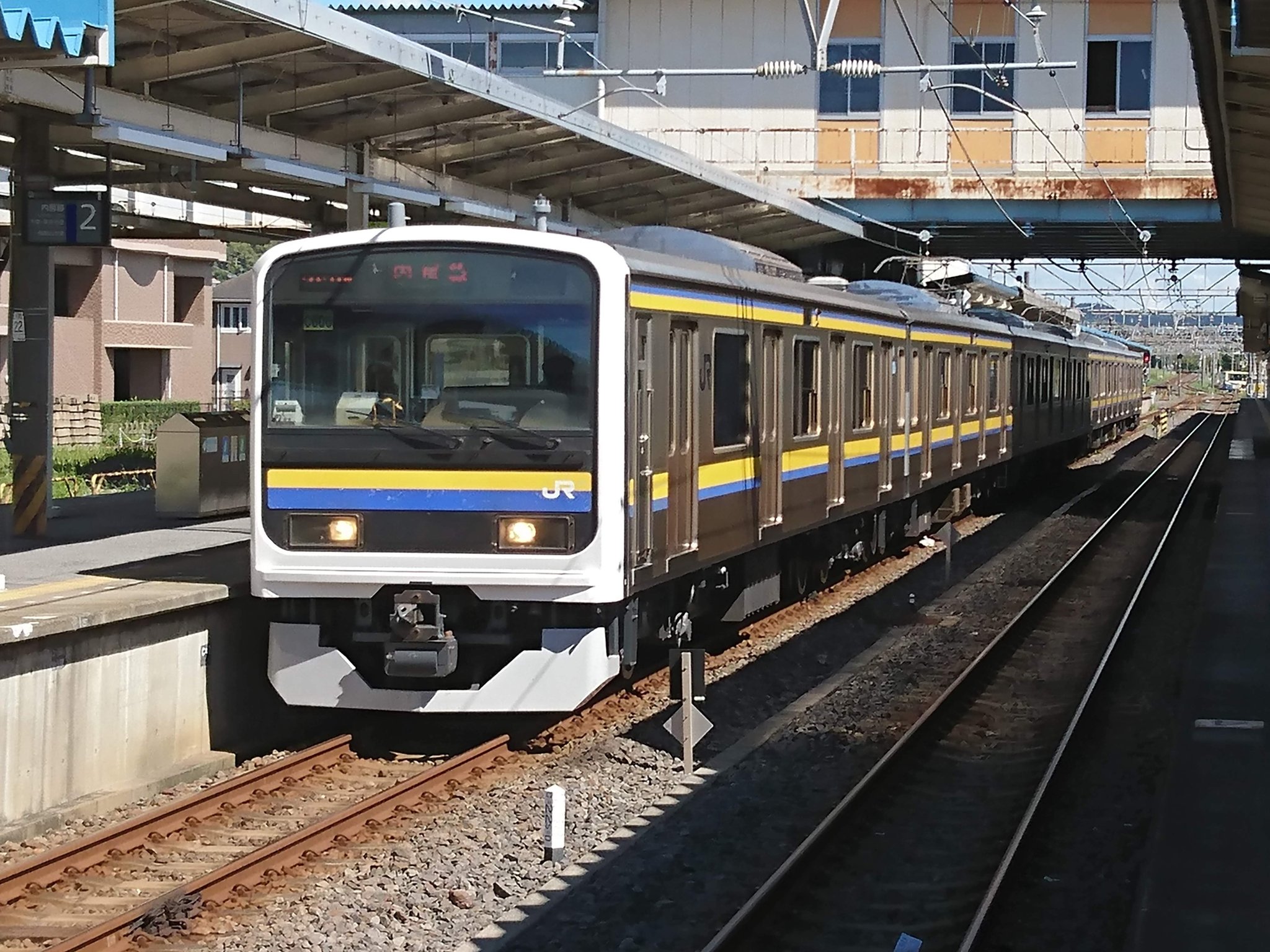 くーちゃん 君津駅に停車中の 内房線千葉行きの9系電車 18年9月9日 君津 内房線 君津駅 9系 9系の日 T Co Xk1gz356xv Twitter