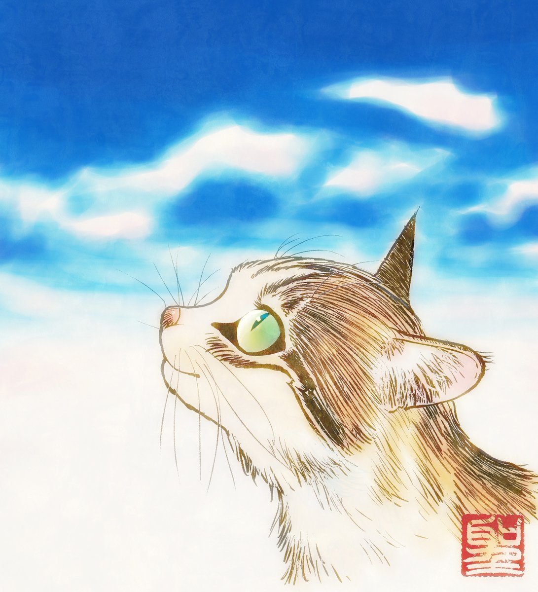 「古い猫絵詰め合わせ⑩ 」|CatCuts ✴︎日々猫絵描く漫画編集者のイラスト