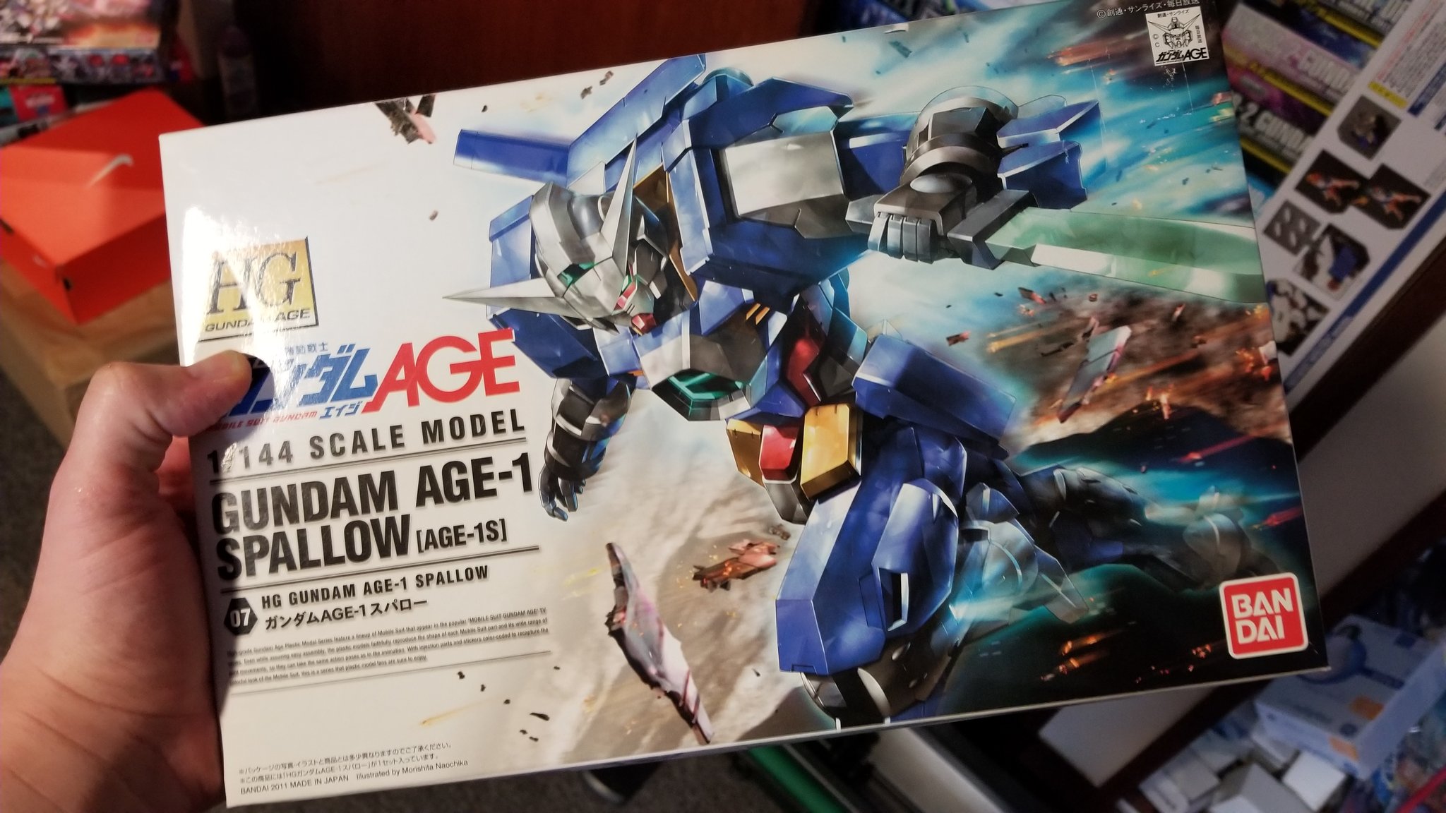 Do You Remember Kaw Alright Here S February S Giveaway The Hg Gundam Age 1 Spallow Now This Giveaway Is Only For U S Residents Due To How Expensive Shipping Is Atm To