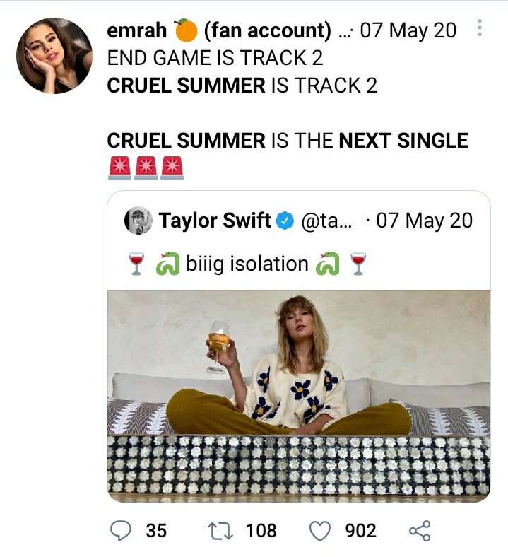 cruel summer is the next single